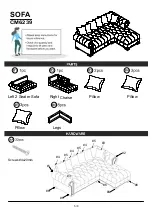 Предварительный просмотр 5 страницы Enitial Lab Furniture of America CM6239 Assembly Instructions Manual