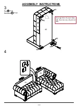 Предварительный просмотр 8 страницы Enitial Lab Furniture of America CM6239 Assembly Instructions Manual