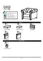 Preview for 5 page of Enitial Lab Furniture of America CM6342-CH Assembly Instructions Manual