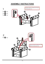 Preview for 7 page of Enitial Lab Furniture of America CM6342-CH Assembly Instructions Manual