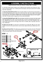 Preview for 8 page of Enitial Lab Furniture of America HFW-1871C4 Assembly Instructions Manual