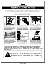 Предварительный просмотр 3 страницы Enitial Lab Furniture of America YNJ-1466 Assembly Instructions Manual