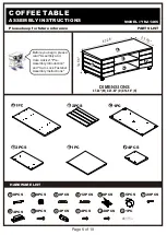 Предварительный просмотр 6 страницы Enitial Lab Furniture of America YNJ-1466 Assembly Instructions Manual