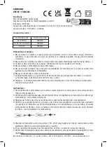 Preview for 2 page of ENIX ENERGIES LEX0328 Instructions Manual