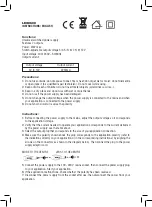 ENIX LEX8608 Instructions Manual предпросмотр