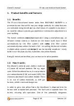 Preview for 4 page of ENJOYABLE  WARMTH SF Series Owner'S Manual