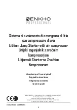 Preview for 1 page of ENKHO 154835.01 Original Instructions Manual