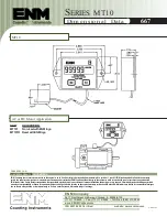 Предварительный просмотр 2 страницы ENM MT10 Series Technical Data