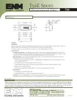 Предварительный просмотр 2 страницы ENM T56E Series Operating Instruction