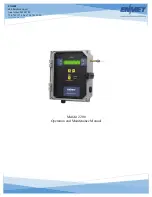 ENMET MedAir 2200 Operation And Maintenance Manual preview