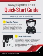 ennoLogic eL200K Quick Start Manual предпросмотр