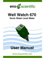 Предварительный просмотр 1 страницы Eno Scientific Well Watch 670 User Manual