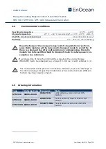 Preview for 9 page of EnOcean STM 320 User Manual