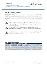 Preview for 14 page of EnOcean STM 330 User Manual