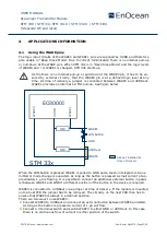 Preview for 33 page of EnOcean STM 330 User Manual