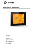 Preview for 1 page of Enoch Systems DisplayVue A15 User Manual