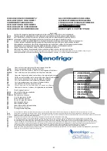 Предварительный просмотр 72 страницы Enofrigo City line Instruction Manual