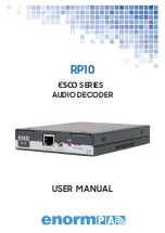 EnormPA ESCO Series User Manual preview