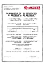 Preview for 2 page of enorossi DMC TREX 250 Use And Maintenance Manual