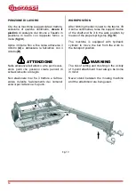 Preview for 14 page of enorossi DMC TREX 250 Use And Maintenance Manual