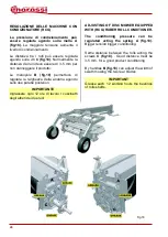 Preview for 26 page of enorossi DMC TREX 250 Use And Maintenance Manual