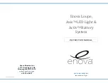 Preview for 1 page of Enova Axis Instruction Manual