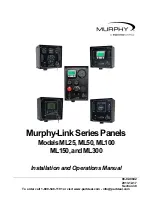 Enovation Controls Murphy ML100 Installation And Operation Manual предпросмотр