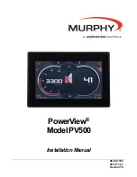 Enovation Controls MURPHY PowerView PV500 Installation Manual preview