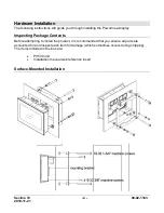 Предварительный просмотр 6 страницы Enovation Controls MURPHY PowerView PV500 Installation Manual