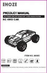 Preview for 1 page of ENOZE 8600E Product Manual