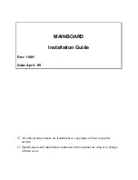 ENPC EP-KE23 Installation Manual preview