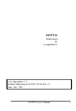 Preview for 3 page of ENPC EP-PT21 User Manual