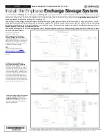 Предварительный просмотр 1 страницы enphase ENCHARGE-10T-1P-NA Quick Install Manual