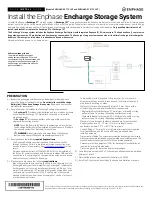 enphase ENCHARGE-3T-1P-INT Quick Install Manual preview