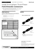 Preview for 1 page of enphase Q-CONN-3P-10F Quick Install Manual