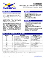 Preview for 1 page of Enpirion EN5322QI Quick Start Manual