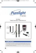 Предварительный просмотр 2 страницы Enputech Purelight Series User Manual