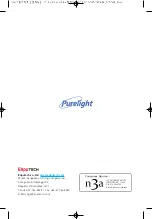 Предварительный просмотр 8 страницы Enputech Purelight Series User Manual