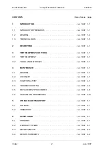 Предварительный просмотр 4 страницы Enraf Nonius 1403773 Service Manual