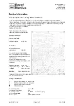 Предварительный просмотр 55 страницы Enraf Nonius 1403773 Service Manual