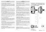 Предварительный просмотр 1 страницы Enraf Nonius Curapuls 403 Information Sheet