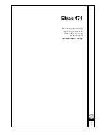 Предварительный просмотр 5 страницы Enraf Nonius Eltrac 471 Operating Instructions Manual