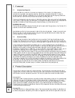 Preview for 6 page of Enraf Nonius Endomed 482 Operating Instructions Manual