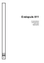 Preview for 4 page of Enraf Nonius Endopuls 811 Operating Instructions Manual