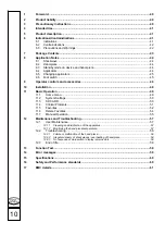 Preview for 12 page of Enraf Nonius Endopuls 811 Operating Instructions Manual