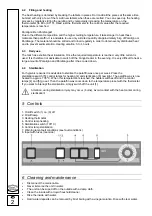 Preview for 10 page of Enraf Nonius Fango Operating Instructions Manual