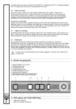 Preview for 14 page of Enraf Nonius Fango Operating Instructions Manual