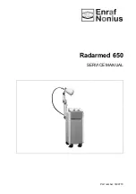 Enraf Nonius Radarmed 650 Service Manual предпросмотр