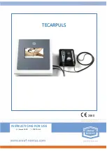 Предварительный просмотр 34 страницы Enraf Nonius Tecarpuls Instructions For Use Manual