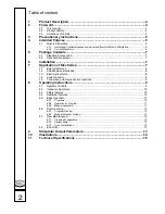 Предварительный просмотр 4 страницы Enraf Nonius TensMed 931 User Manual